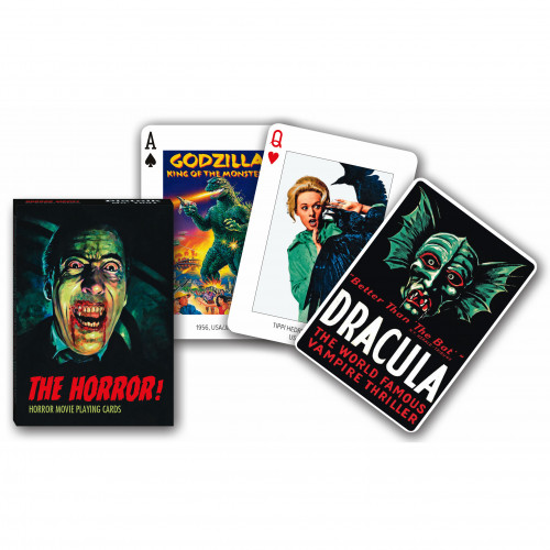 Carti de joc de colectie cu tema "The horror movies posters"